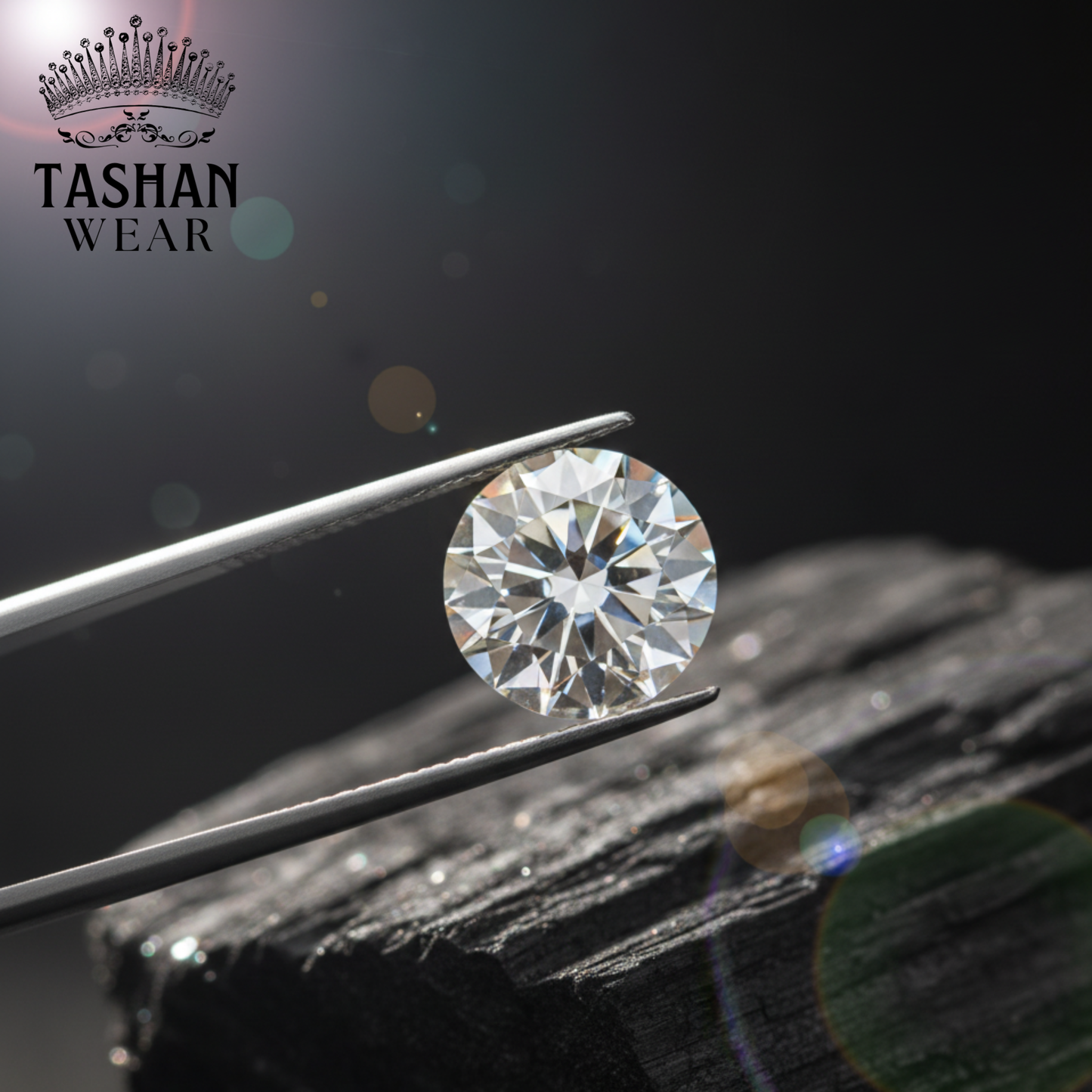 GRA Moissanite Diamonds with Certificate