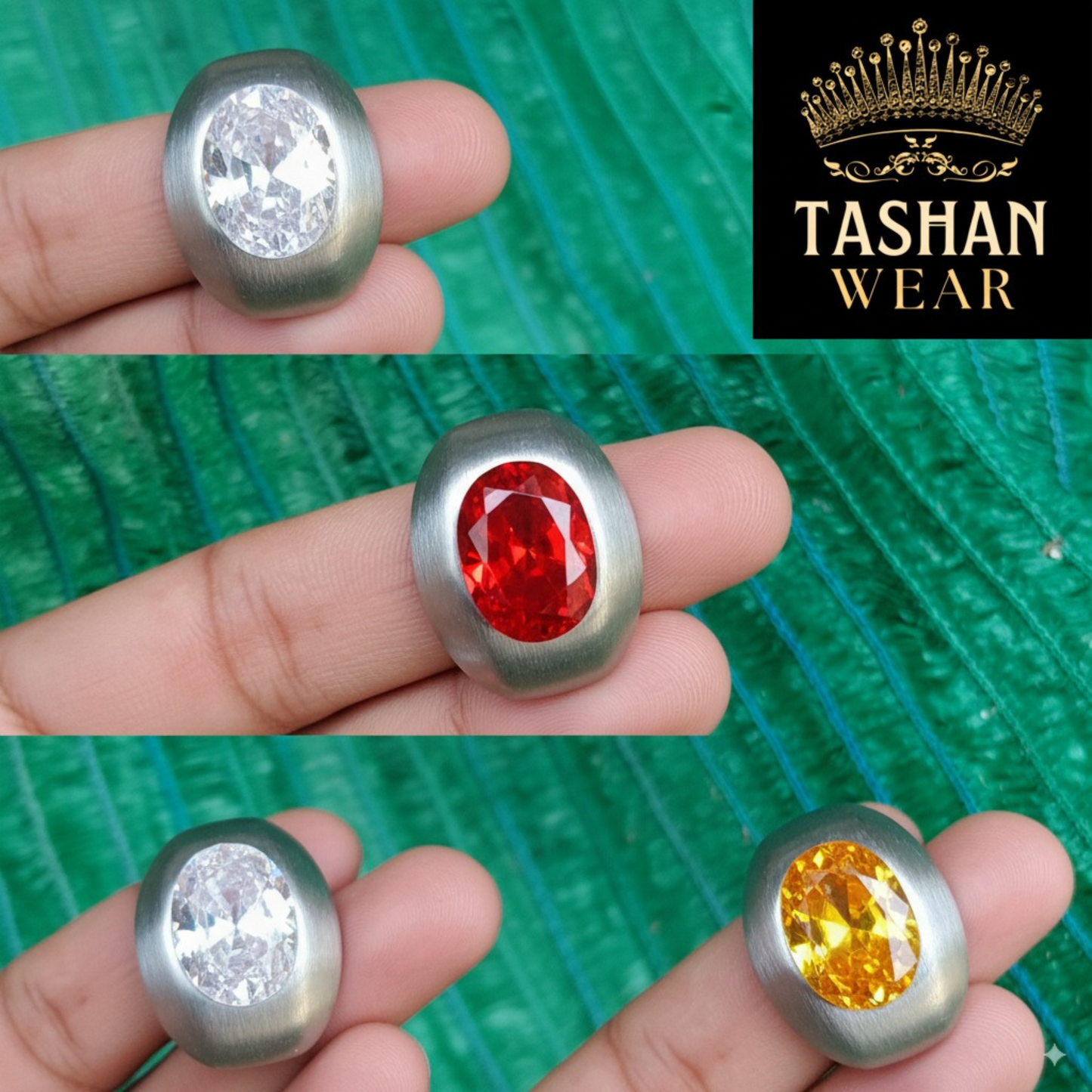 Different Original Zircon Stone Multi Color 5crt