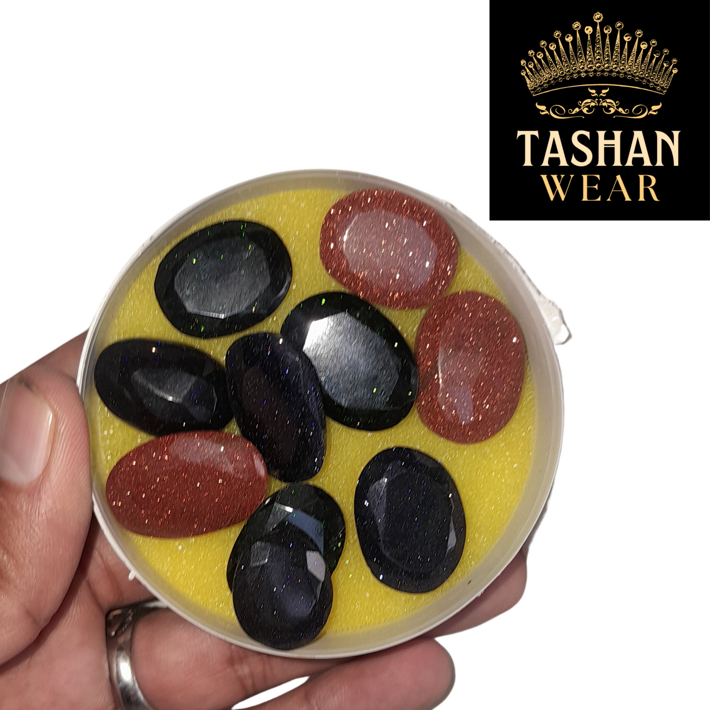 Original & Natural Sun Star black/brown  (Sang e Sitara) Gemstone 12.0 crt ± 10crt For Ring Men,Bracelet,Pendant