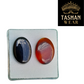 NATURAL BLACK/RED YEMENI AQEEQ SILVER RING 12.81GM – SIZE ALL