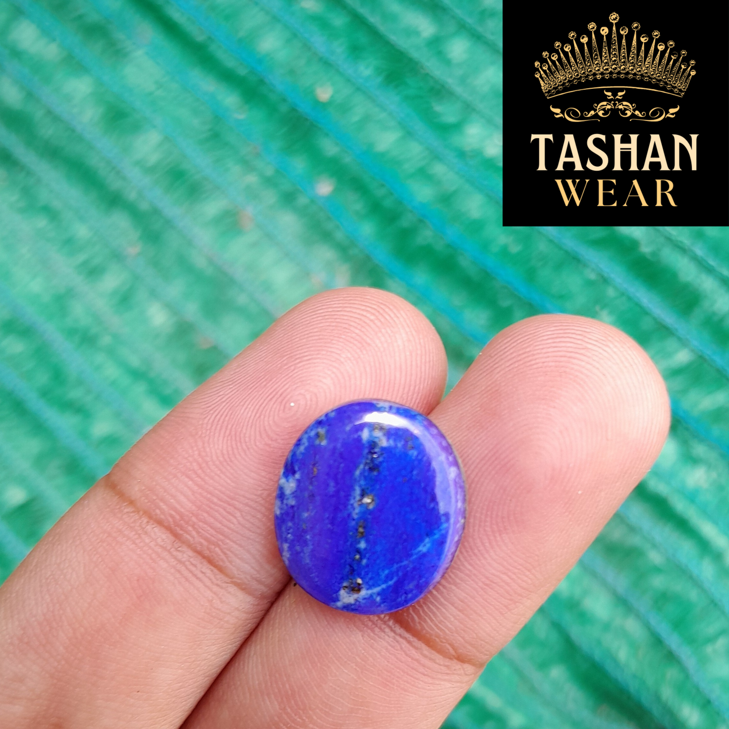 NATURAL LAPIS LAZULI-LAJWARD- 14.55 CARAT SILVER RING