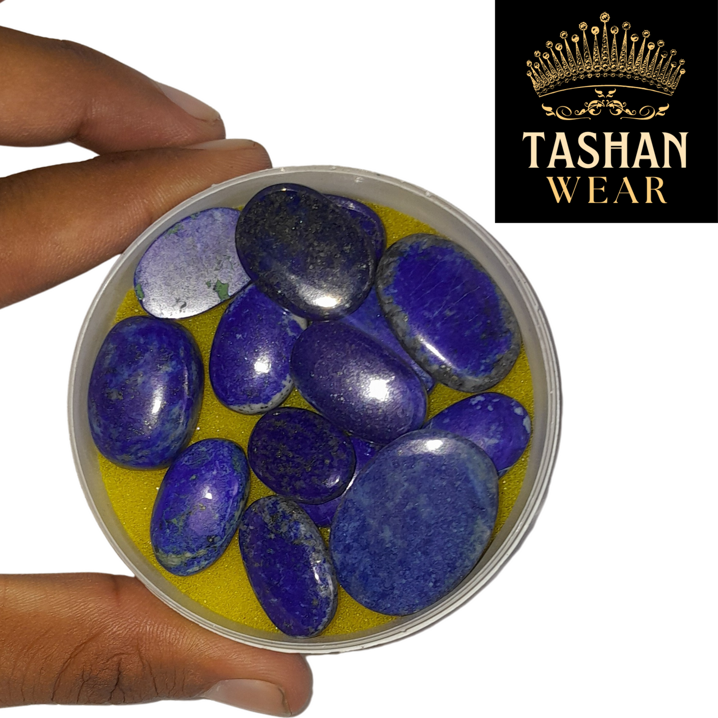 NATURAL LAPIS LAZULI-LAJWARD- 14.55 CARAT SILVER RING