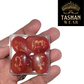 NATURAL SULEMANI AQEEQ STONE MOLA ALI NAME LASER 14.85 CARAT
